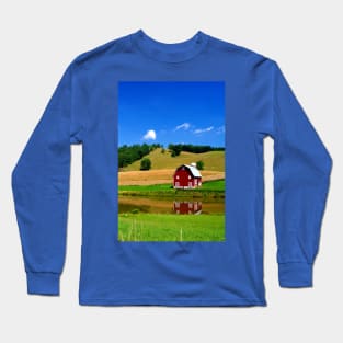 Red Barn - Marlington, WV Long Sleeve T-Shirt